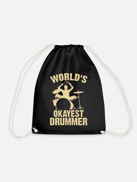 Batterie Batteur Batteur - Sac de sport léger - noir