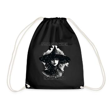 Sorcière, bonne sorcière mauvais monde - Sac de sport léger - noir - Devant