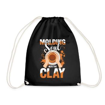 Molding Soul Into The Clay - Turnbeutel - Schwarz - Vorne