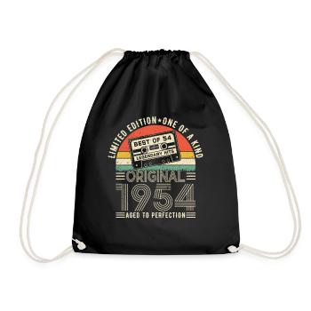 1954 - Légende du millésime - Sac de sport léger - noir - Devant