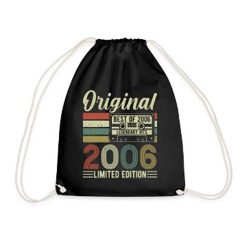 Millésime 2006 Anniversaire Légende - Sac de sport léger - noir - Devant