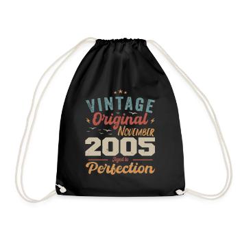 Legendär Seit November 2005 - 2005 - Turnbeutel - Schwarz - Vorne
