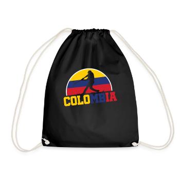 Championnat de Colombie de baseball - Sac de sport léger - noir - Devant