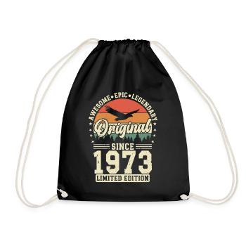 Legendary Jubilee 1973 - Drawstring Bag - black - Front