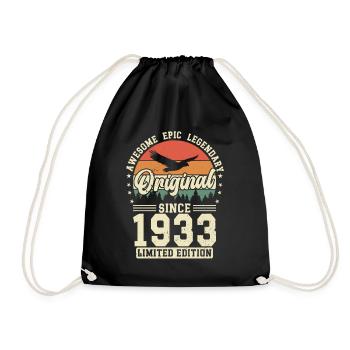 1933 : Intemporellement légendaire - Sac de sport léger - noir - Devant