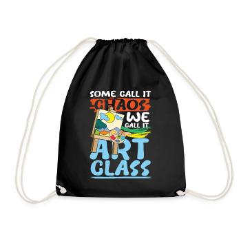 We Call It Art Class - Turnbeutel - Schwarz - Vorne