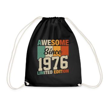 Millésime 1976 Légendes - Sac de sport léger - noir - Devant