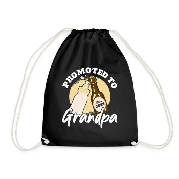 Grand-père promu grand-père en 2025 - Sac de sport léger - noir - Devant