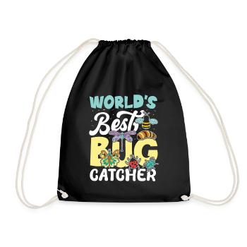 World's Best Bug Catcher - Turnbeutel - Schwarz - Vorne