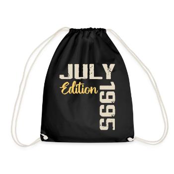 Juillet 1995 Chemise D’anniversaire Juillet 1995 - Sac de sport léger - noir - Devant