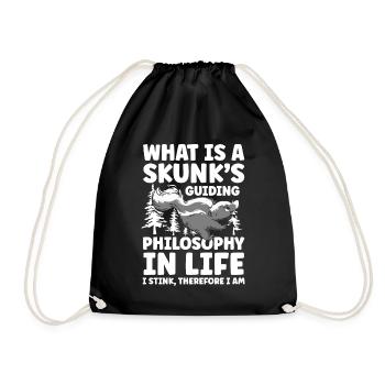 Guiding Philosophy in Life - Turnbeutel - Schwarz - Vorne