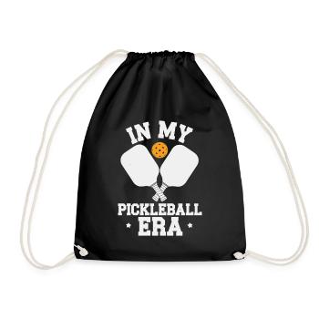 Dans mon époque Pickleball Paddleball cadeau Dinkball - Sac de sport léger - noir - Devant