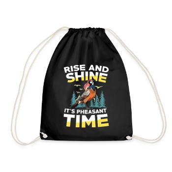 Aventure de chasse à la dinde : Je veux juste chasser la dinde - Sac de sport léger - noir - Devant