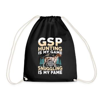 Hunting - Drawstring Bag - black - Front