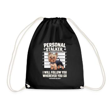 Personal Stalker Dog vous accompagne partout - Sac de sport léger - noir - Devant