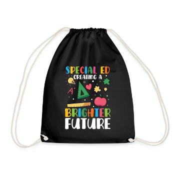 L’éducation spécialisée crée un avenir meilleur grâce à - Sac de sport léger - noir - Devant