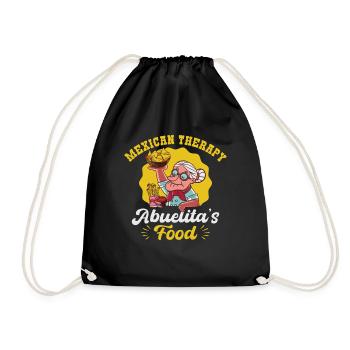 Thérapie mexicaine : La nourriture d’Abuelita - Sac de sport léger - noir - Devant