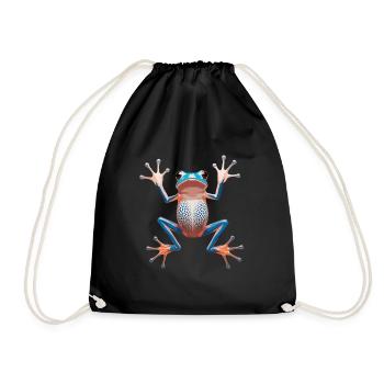 Des œuvres d’art fascinantes sur les grenouilles pour les amoureux de la nature - Sac de sport léger - noir - Devant