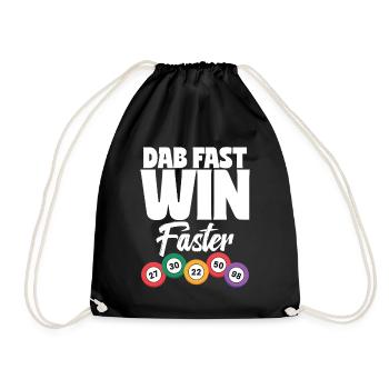 Événement de bingo parfait pour une soirée de jeux - Sac de sport léger - noir - Devant
