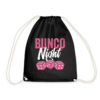 Bungo Night Game Night Dice - Sac de sport léger - noir - Devant