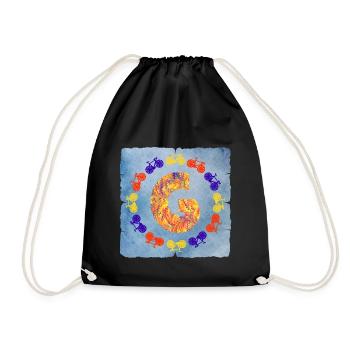 vélo e 53 g - Sac de sport léger - noir - Devant