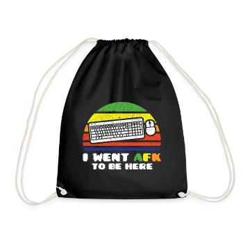 Jeu de hasard Retro Gamer Jeux vidéo Cadeau - Sac de sport léger - noir - Devant