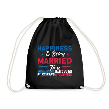 Drapeau panaméen cadeau racines panaméennes - Sac de sport léger - noir - Devant