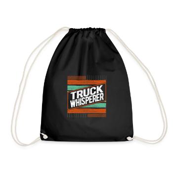 Camion Whisperer Cadeau Camion Chauffeur Camion Cadeau Camion - Sac de sport léger - noir - Devant