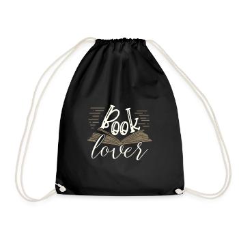Bibliothécaire Cadeau Amusant Livre Amoureux Idée Cadeau - Sac de sport léger - noir - Devant