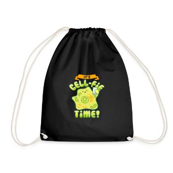 Téléphone portable Humour C’est Cell Fie Time Selfie - Sac de sport léger - noir - Devant