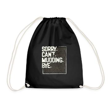 Mudder Gifts Sorry Can’t Mudding Bye Funny 4x4 - Sac de sport léger - noir - Devant