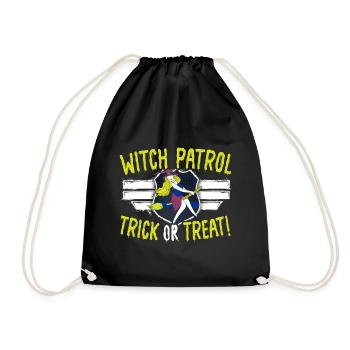 Witch Patrol: Trick or Treat! Salle du policier - Sac de sport léger - noir - Devant