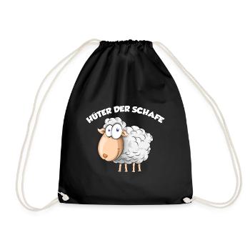 Gardien des moutons - Sac de sport léger - noir - Devant