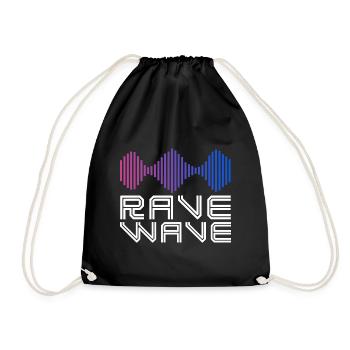 Rave-Spektrum - Turnbeutel - Schwarz - Vorne