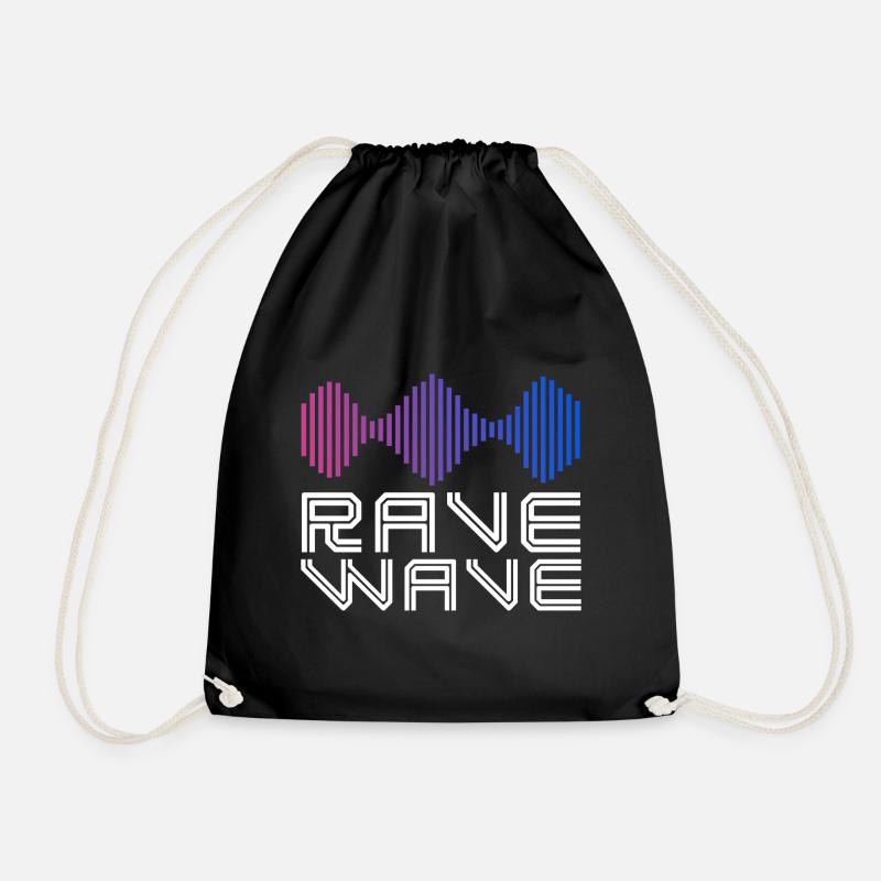 Rave-Spektrum - Turnbeutel - Schwarz