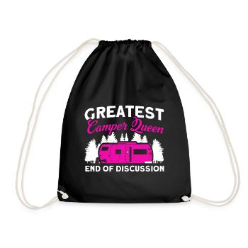Camping camping en plein air Camping Camping - Sac de sport léger - noir - Devant