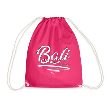 Bali - Indonesien - Turnbeutel - Fuchsia - Vorne