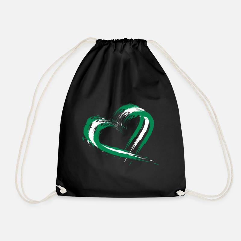Nigeria - Drawstring Bag - black