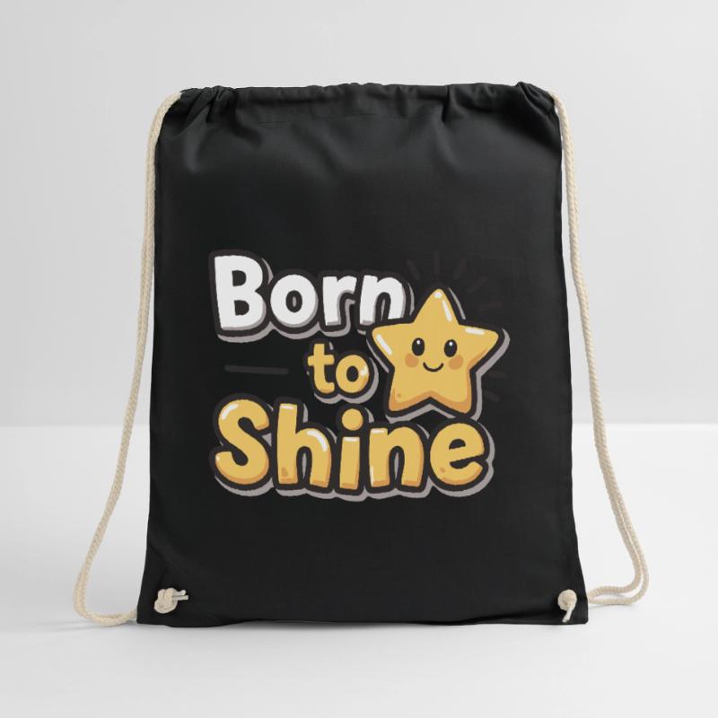 Born to Shine – Strahlender Stern Turnbeutel