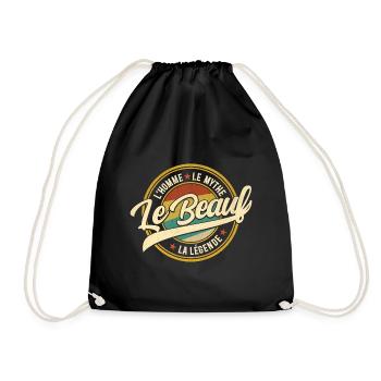 Beauf Homme Mythe Légende Beau-Frère - Sac de sport léger - noir - Devant