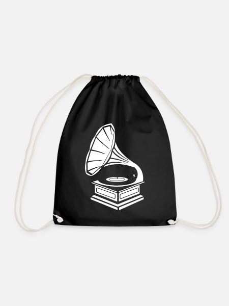 VINYL SHIRT - Turnbeutel - Schwarz
