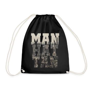 MANHATTAN CHEMISE - Sac de sport léger - noir - Devant