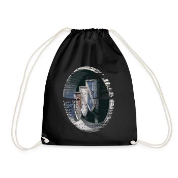 Buick 1960 coat of arms - LeSabre Invicta Electra - Drawstring Bag - black - Front
