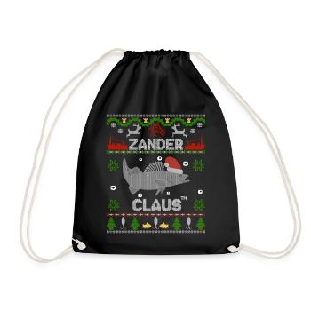 Zander Claus ® The Original !!! Christmas outfit - Drawstring Bag - black - Front