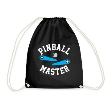 Pinball Master Flipper automatique Joueur Spie Automat - Sac de sport léger - noir - Devant