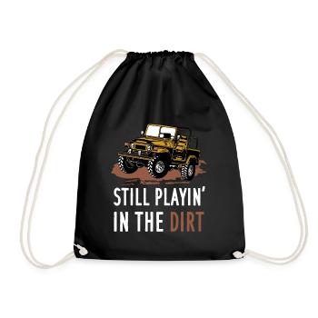 Still Playin In The Dirt Geländewagen 4x4 Offroad - Sac de sport léger - noir - Devant
