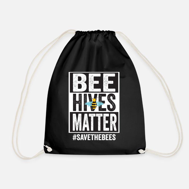 Apicole Apiculture Miel Apiculture Abeille - Sac de sport léger - noir