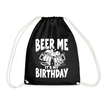 Beer Me Beer c’est mon anniversaire, fête d’équipe et - Sac de sport léger - noir - Devant