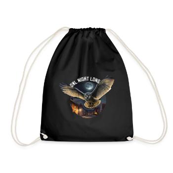 Owl Night Long Night Owl Owl Night Service - Sac de sport léger - noir - Devant