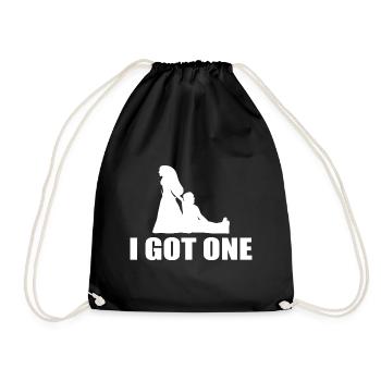 J’ai une future mariée - Sac de sport léger - noir - Devant